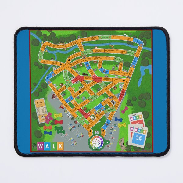 Item preview, Game of WALK designed and sold by AeshnidaeMaps.