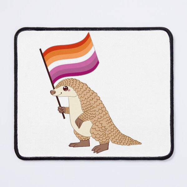 Item preview, Lesbian Pride Pangolin designed and sold by Zac Stigdon.