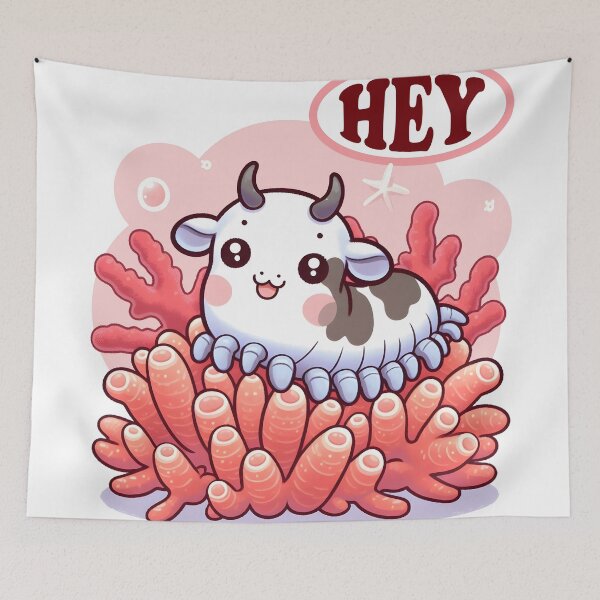 Item preview, hey cow isopod designed and sold by aliraweb.