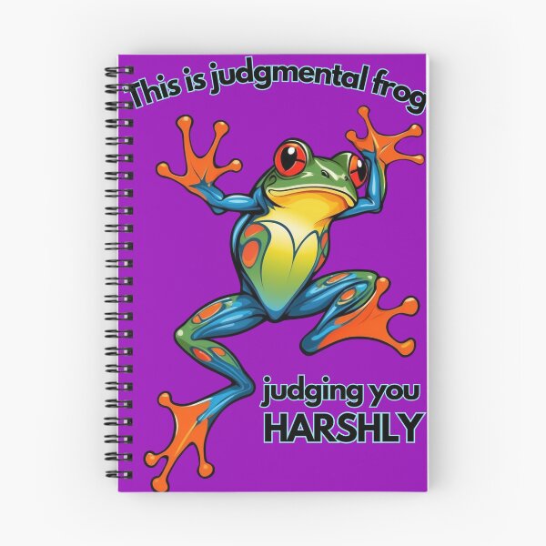 Item preview, Judgmental Frog designed and sold by OurGirlGertie.