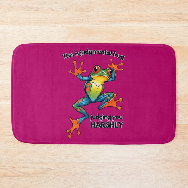 Item preview, Judgmental Frog designed and sold by OurGirlGertie.