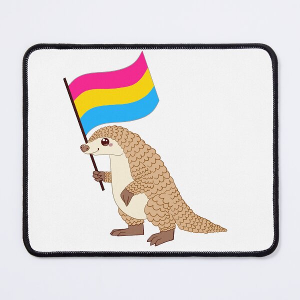 Item preview, Pansexual Pride Pangolin designed and sold by Zac Stigdon.