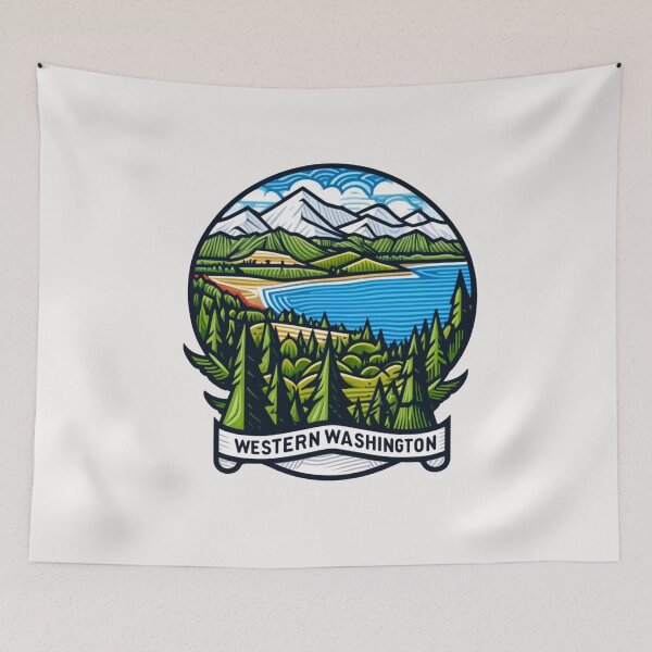 Item preview, western washington designed and sold by creativechaster.