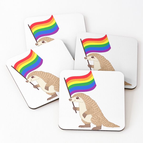 Item preview, LGBTQ Pride Pangolin designed and sold by Zac Stigdon.