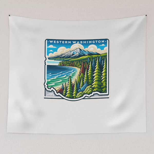 Item preview, western washington designed and sold by creativechaster.