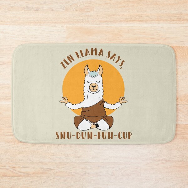 Item preview, Zen Llama says, Shu Duh Fuh Cup Lts designed and sold by Alema Art.