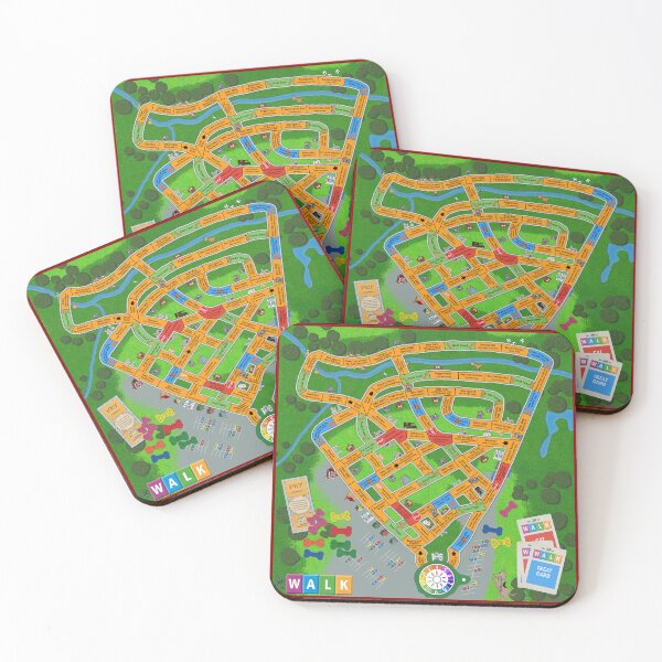 Item preview, Game of WALK designed and sold by AeshnidaeMaps.