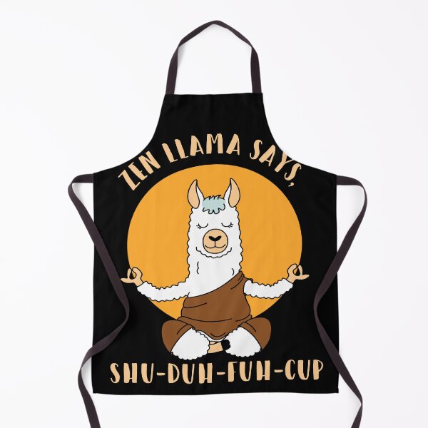 Item preview, Zen Llama says, Shu Duh Fuh Cup Dks designed and sold by Alema Art.