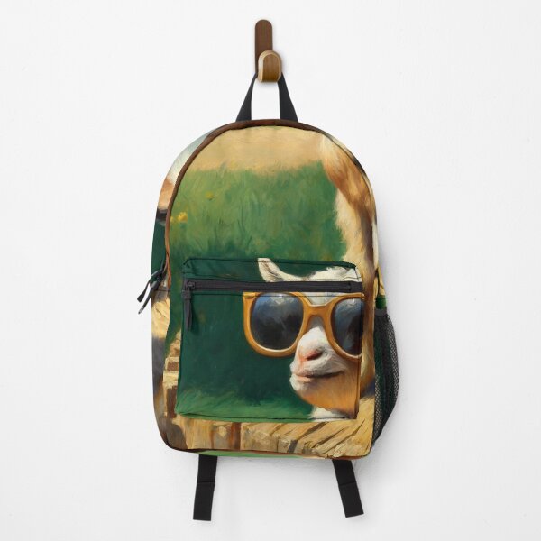 Item preview, Cool Baby Goat with Oversized Sunglasses - Adorable Farmyard Fun designed and sold by Suzana Djordjevic.