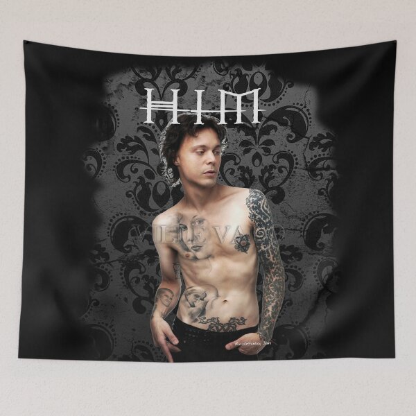 Item preview, Ville Valo__HIM_By-MusicVibesTeeStore designed and sold by MusicVibesTee.