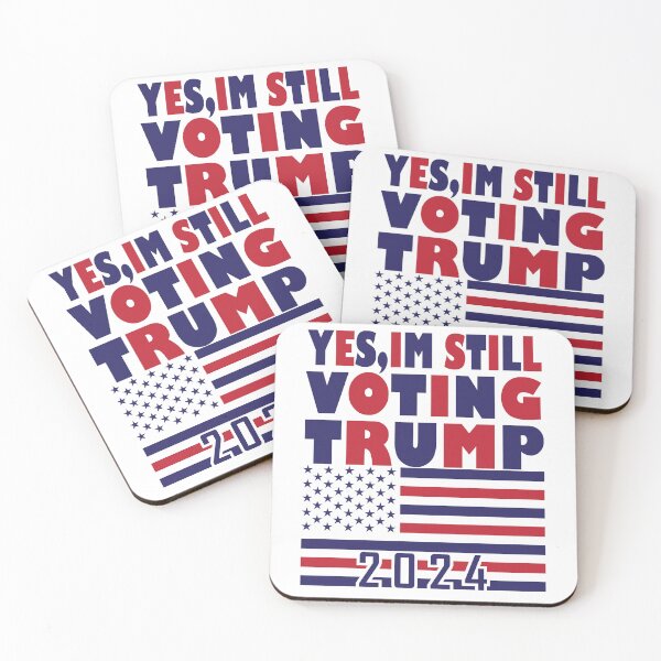Item preview, Yes I'm Still Voting Trump 2024 Election USA Patriotic designed and sold by BOUCHERIT amine.