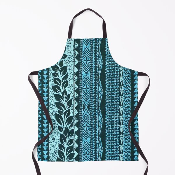 Item preview, Ocean Blue Hawaiian Tattoo Tapa designed and sold by J Marielle Designs.
