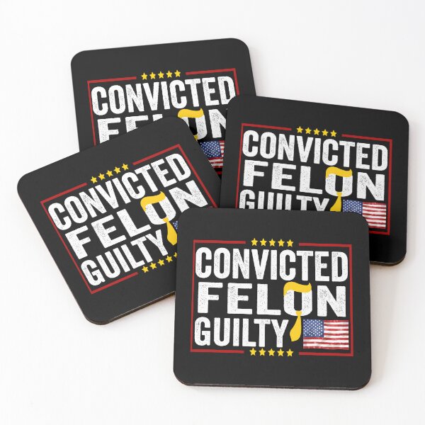Item preview, Trump Convicted Felon Guilty Political Satire designed and sold by BOUCHERIT amine.