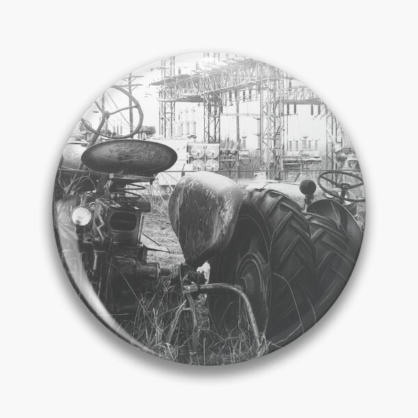 Item preview, Old Technology Meets Modern Infrastructure BW designed and sold by Jim Love.