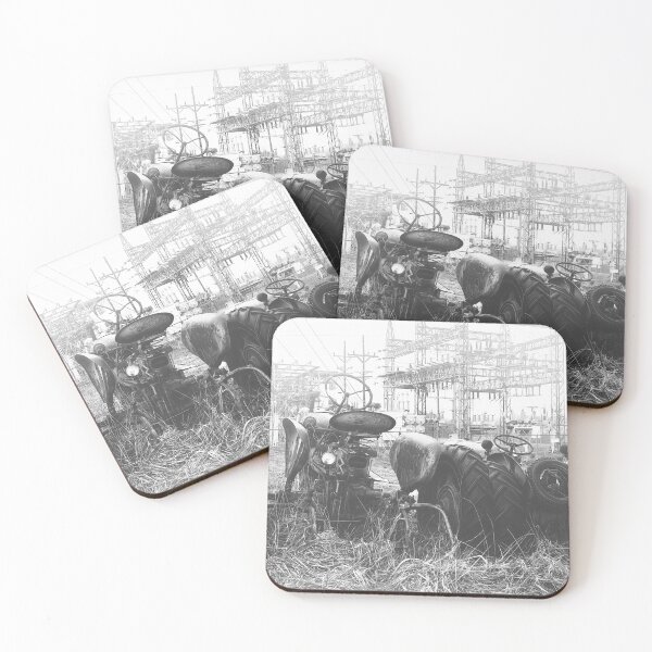 Item preview, Old Technology Meets Modern Infrastructure BW designed and sold by Jim Love.