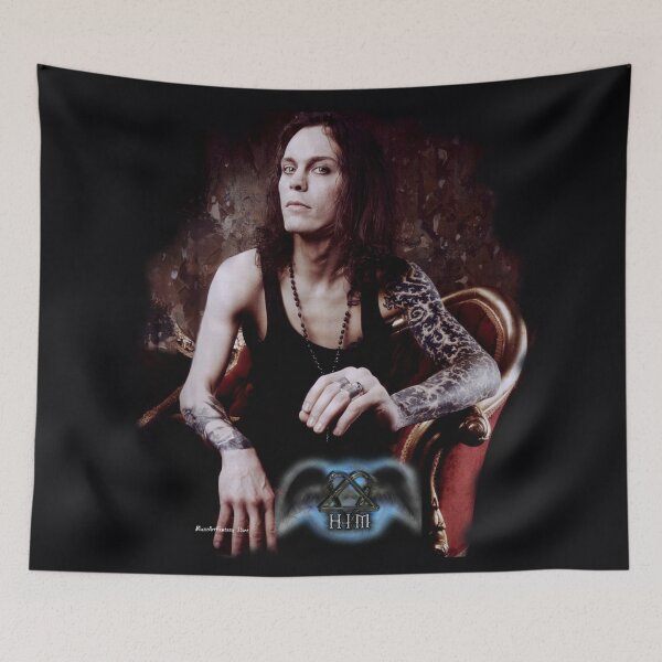 Item preview, HIM_VilleVALO_by_MusicVibesTee designed and sold by MusicVibesTee.