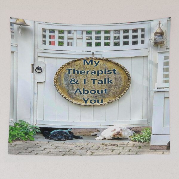 Item preview, My Therapist & I Talk About You designed and sold by ClearNight.
