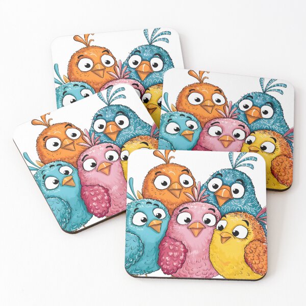 Item preview, "Feathered Friends" designed and sold by RaviSinghUbhi.