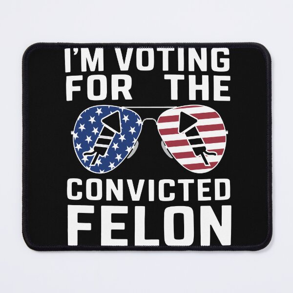 Item preview, Trump Convicted Felon Guilty Political Satire designed and sold by BOUCHERIT amine.