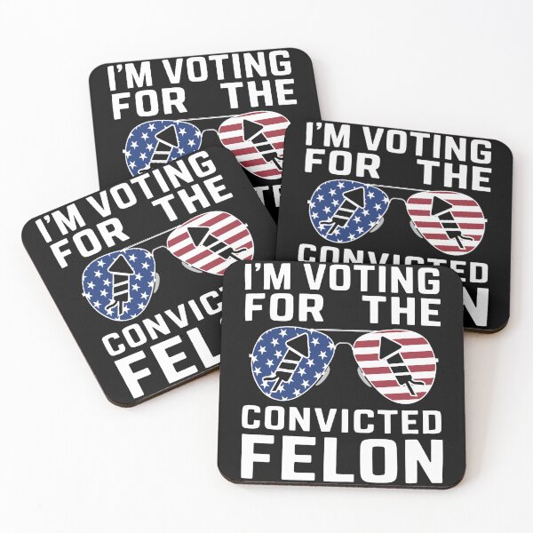 Item preview, Trump Convicted Felon Guilty Political Satire designed and sold by BOUCHERIT amine.