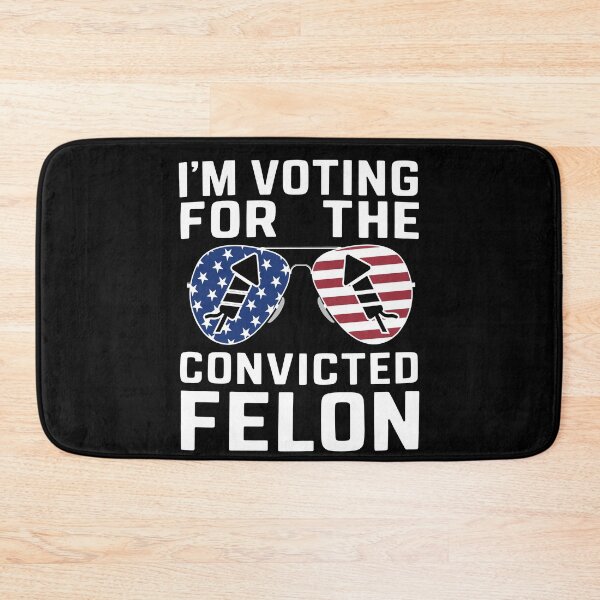 Item preview, Trump Convicted Felon Guilty Political Satire designed and sold by BOUCHERIT amine.