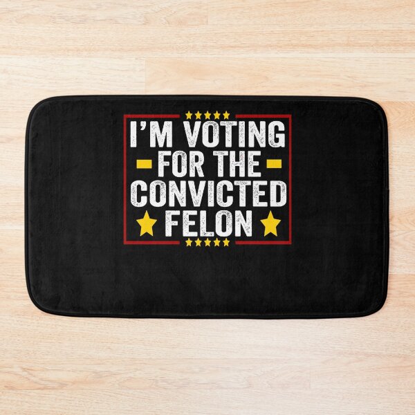 Item preview, Trump Convicted Felon Guilty Political Satire designed and sold by BOUCHERIT amine.