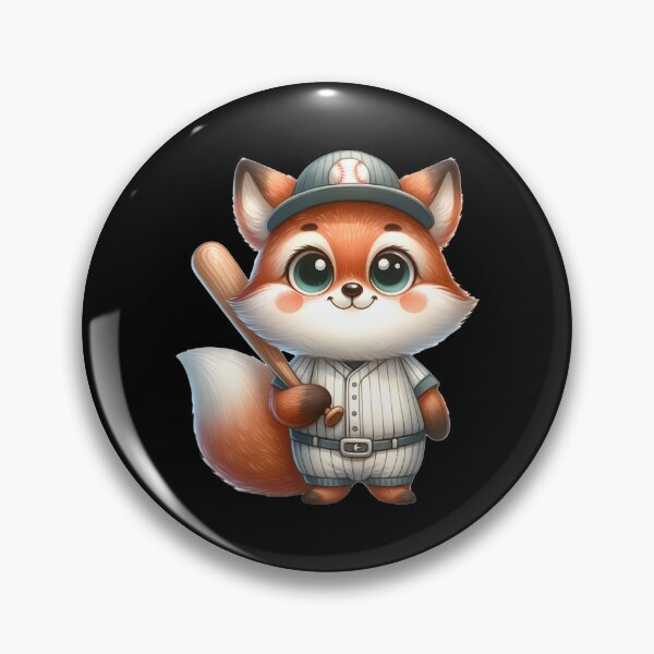Item preview, Funny animals. Baseball graphics with a fox. designed and sold by BanShopDG.
