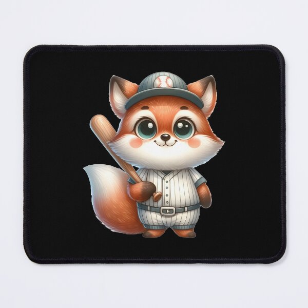 Item preview, Funny animals. Baseball graphics with a fox. designed and sold by BanShopDG.