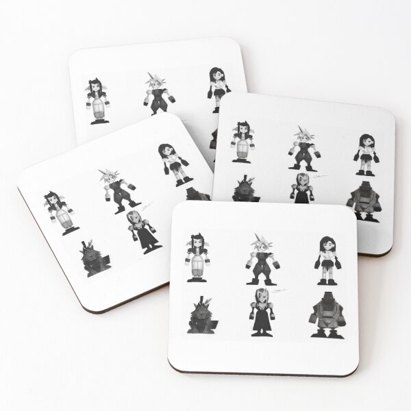 Aperçu de l'œuvre Équipage classique FF VII créée et vendue par loneraiderart96.