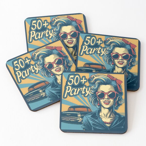 Item preview, 50+ Party, Generation X, Retro Design, For Women designed and sold by sheprint.