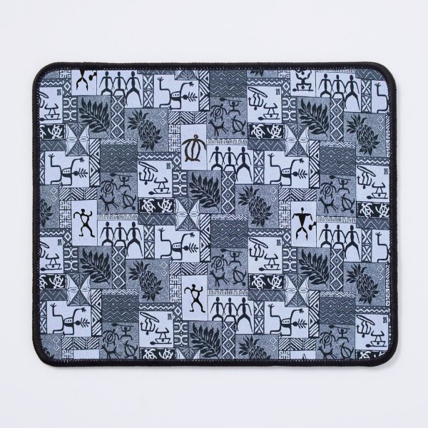 Item preview, Hawaiian Petroglyph Honu and Paddlemen Tapa designed and sold by J Marielle Designs.