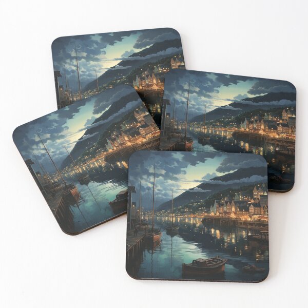 Item preview, Bergen At Night designed and sold by Rtymer.