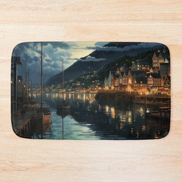 Item preview, Bergen At Night designed and sold by Rtymer.
