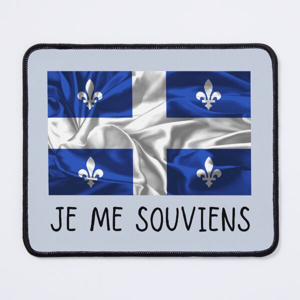 Item preview, je me souviens Québec drapeau designed and sold by FatBirdie.