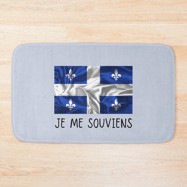 Item preview, je me souviens Québec drapeau designed and sold by FatBirdie.