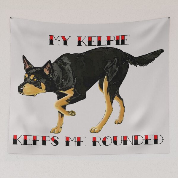 Item preview, My Kelpie keeps me Rounded designed and sold by Kestrelle.