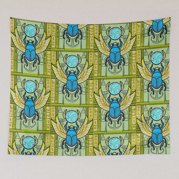 Item preview, Egyptian Scarab Beetle - birth rebirth designed and sold by BagChemistry.