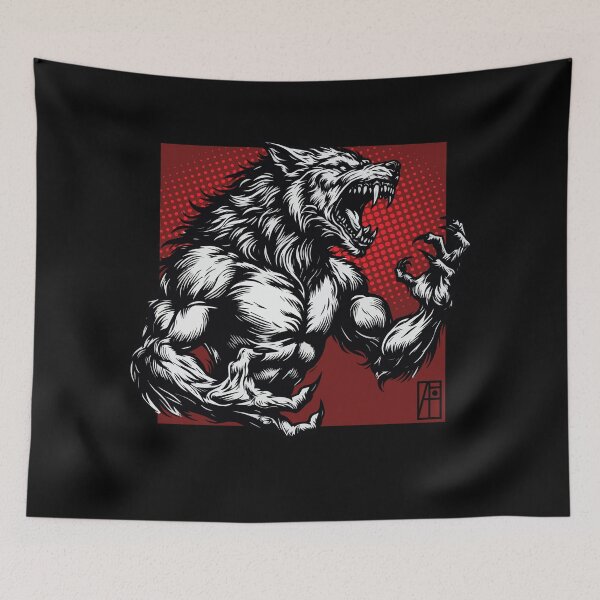 Item preview, WEREWOLF - WOLFMAN - WILD FORCE - WARRIOR - 5 designed and sold by ArtProjectShop.