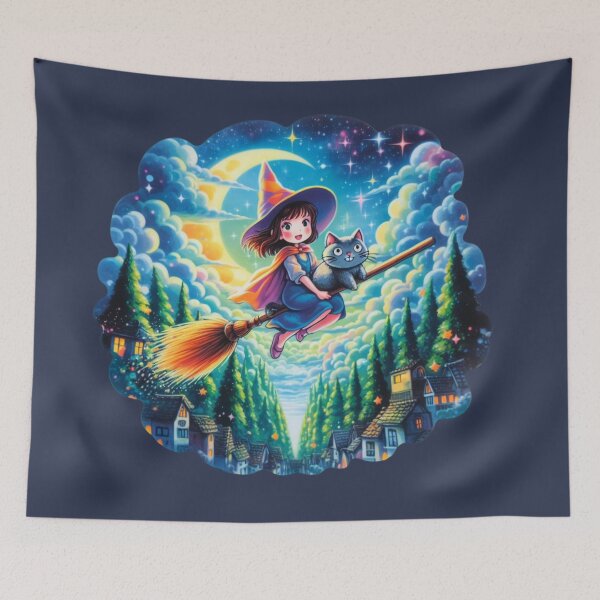Item preview, Little Witch Scene designed and sold by Myra365Art.