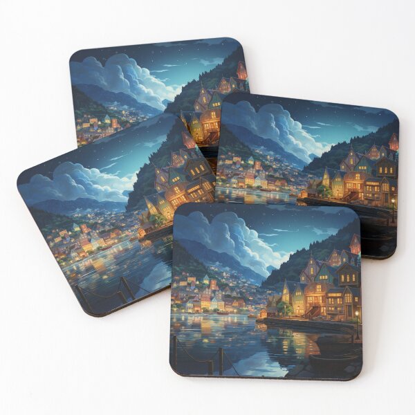 Item preview, Bergen At Night designed and sold by Rtymer.