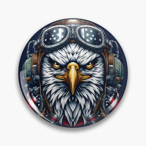 Item preview, MR. FURIOUS EAGLE - Soaring High in the Skies of Freedom designed and sold by MarkMotta.