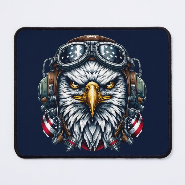 Item preview, MR. FURIOUS EAGLE - Soaring High in the Skies of Freedom designed and sold by MarkMotta.