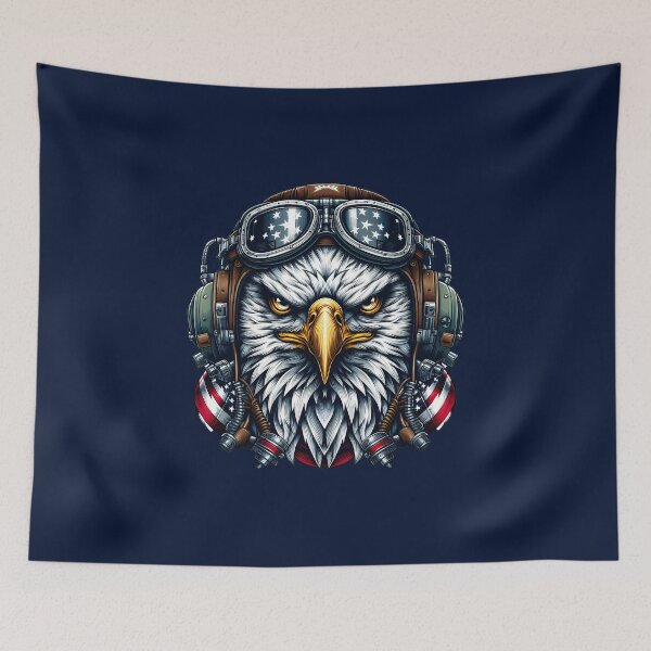 Item preview, MR. FURIOUS EAGLE - Soaring High in the Skies of Freedom designed and sold by MarkMotta.