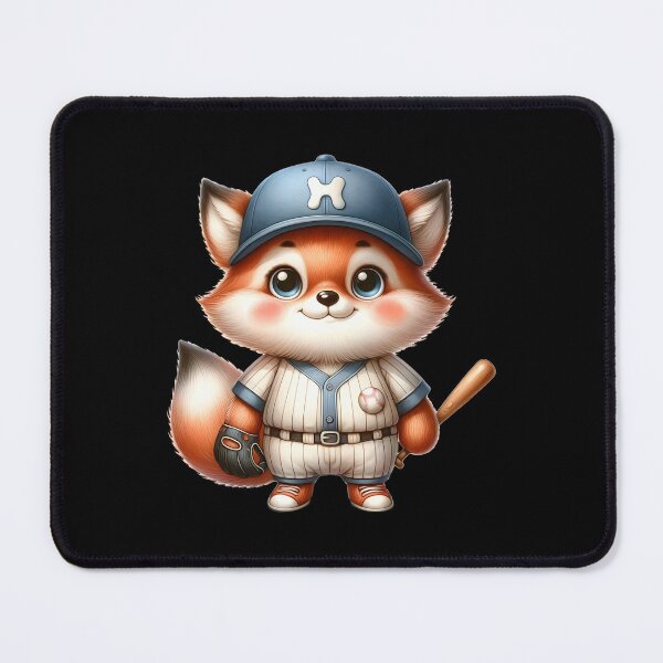 Item preview, Funny animals. Baseball graphics with a fox. designed and sold by BanShopDG.