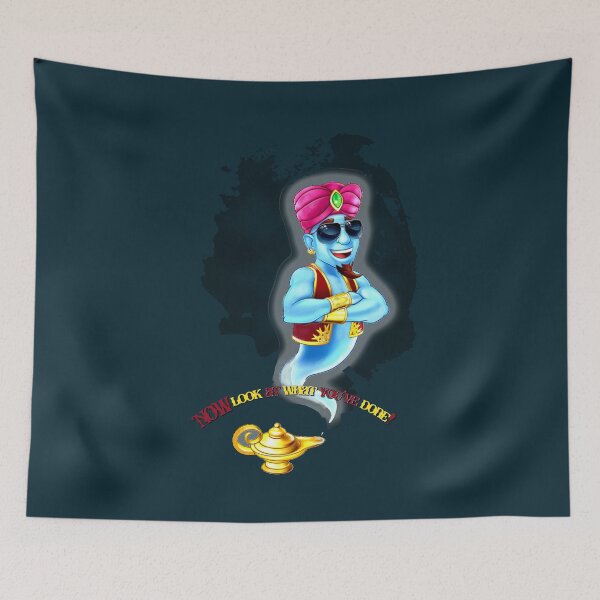 Item preview, GENIE IS OUT OF THE BOTTLE designed and sold by THE AMERICAN TEEVANGELIST.