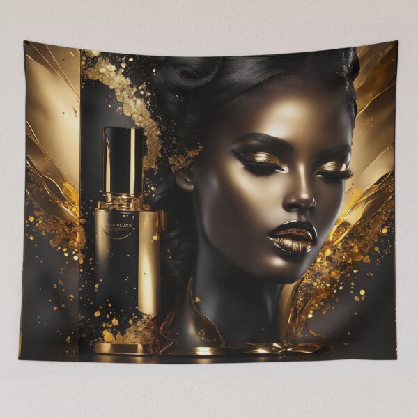 Item preview, Luxurious Golden Makeup designed and sold by Sadia Jannat.