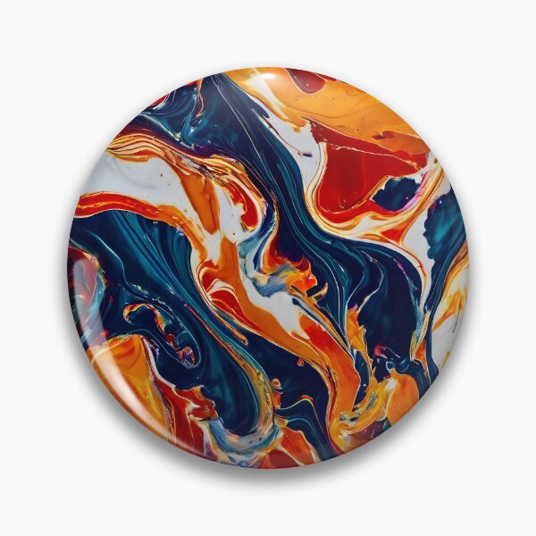 Item preview, colorful marble design  designed and sold by metebf.