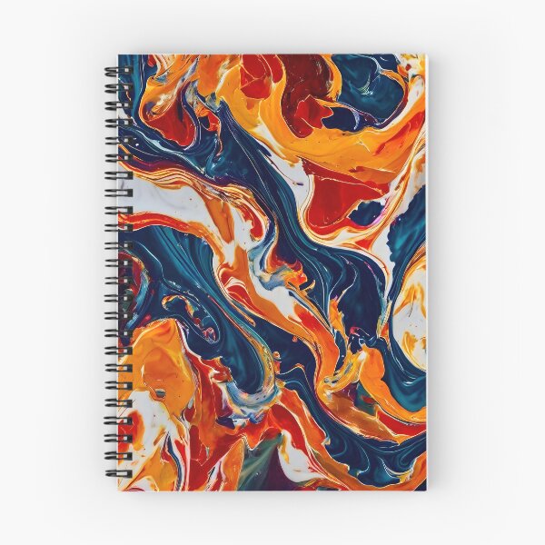 Item preview, colorful marble design  designed and sold by metebf.
