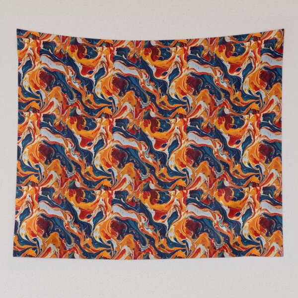 Item preview, colorful marble design  designed and sold by metebf.