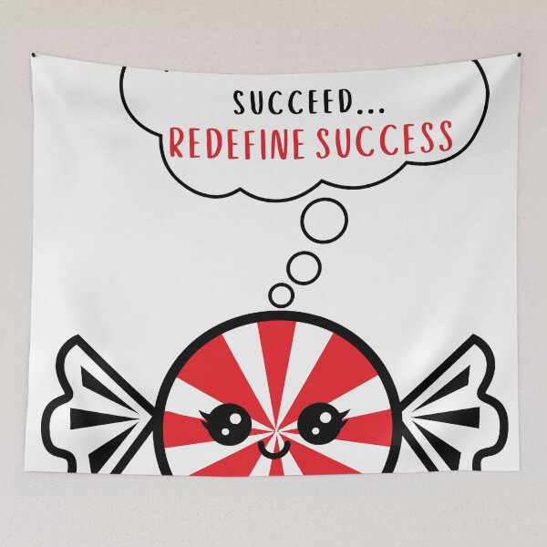 Item preview, Encouraging Mint - If at first you don't succeed... redefine success designed and sold by PawsitivelyElla.